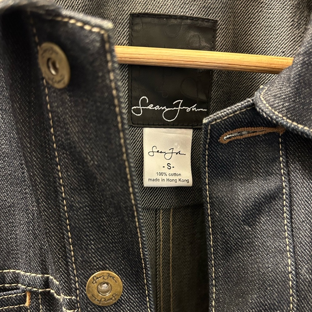 Sean Jean Denim Jacket Small (Loose Fit) - Picture 2 of 5